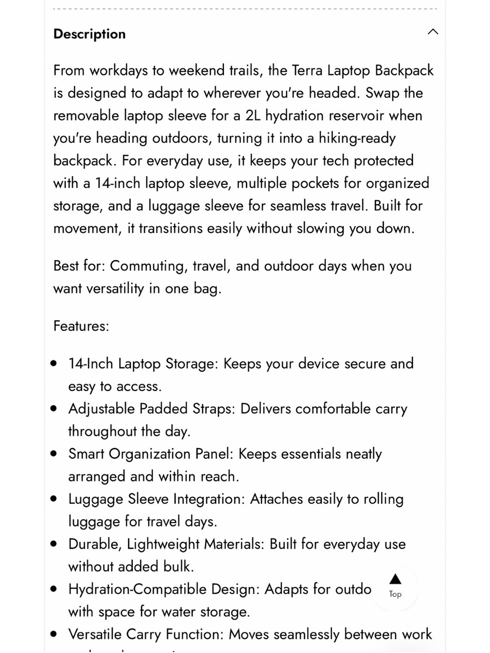 Calpak Lavender Ripstop Backpack - Everyday Pack - Picture 4 of 5